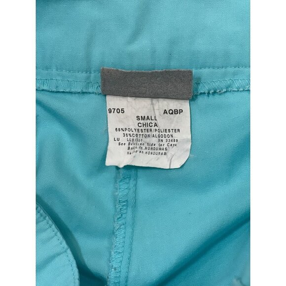 URBANE SCRUBS Women's Uniform Pants Size Small Teal Pockets Nurse Medical Scrubs - Picture 7 of 15